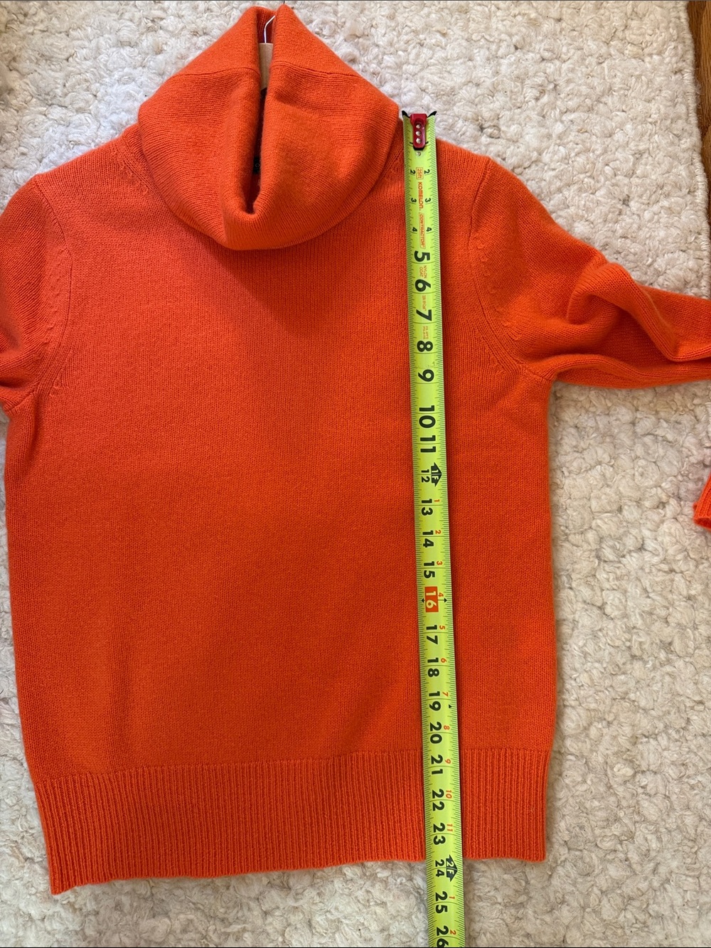 POLO RALPH LAUREN 100% Italian Cashmere Washable Lux Soft Turtleneck Sweater S P - Picture 9 of 10